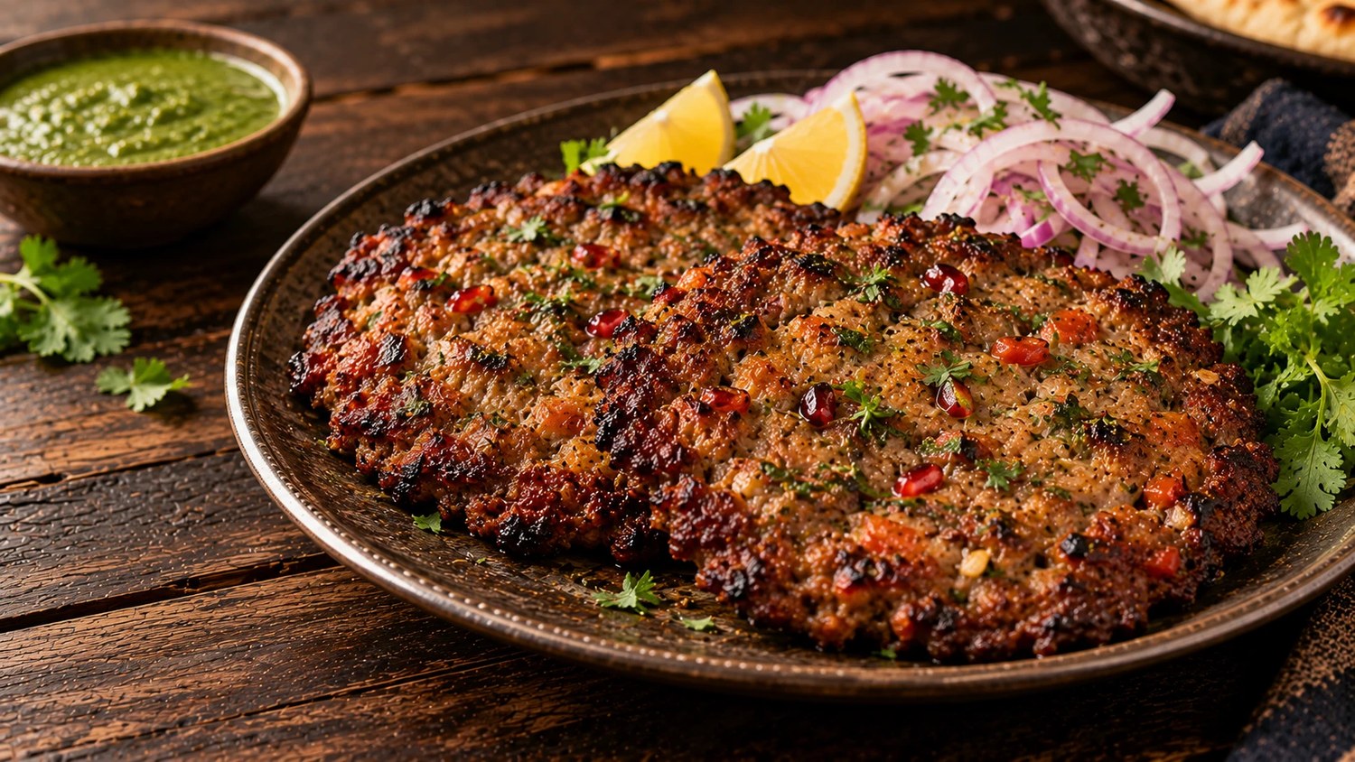 Beef Chapli Kabab